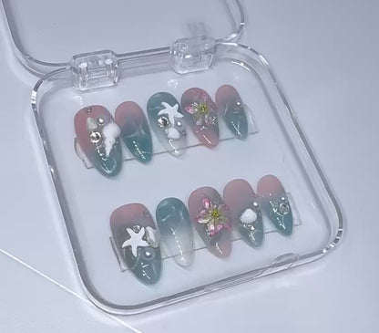 Ocean Fairy Nails